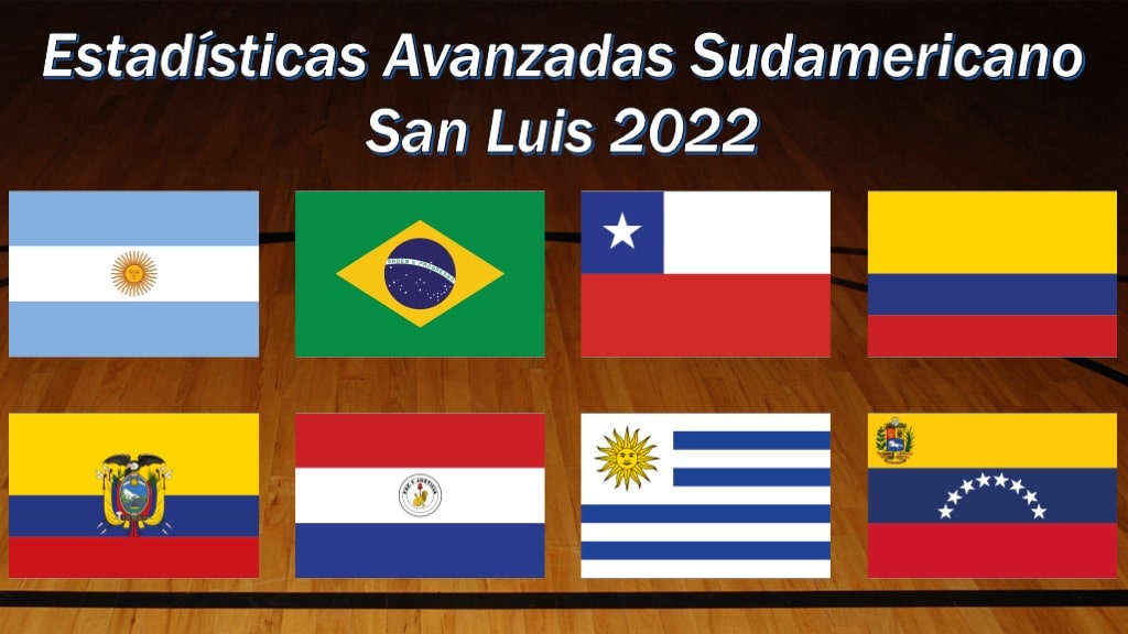 Estadísticas Avanzadas Sudamericano 2022